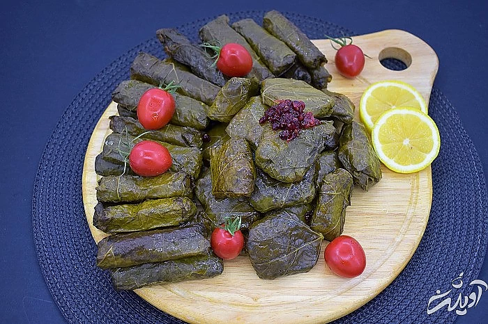 طرز تهیه دلمه برگ مو خانگی دلمه ی برگ مو